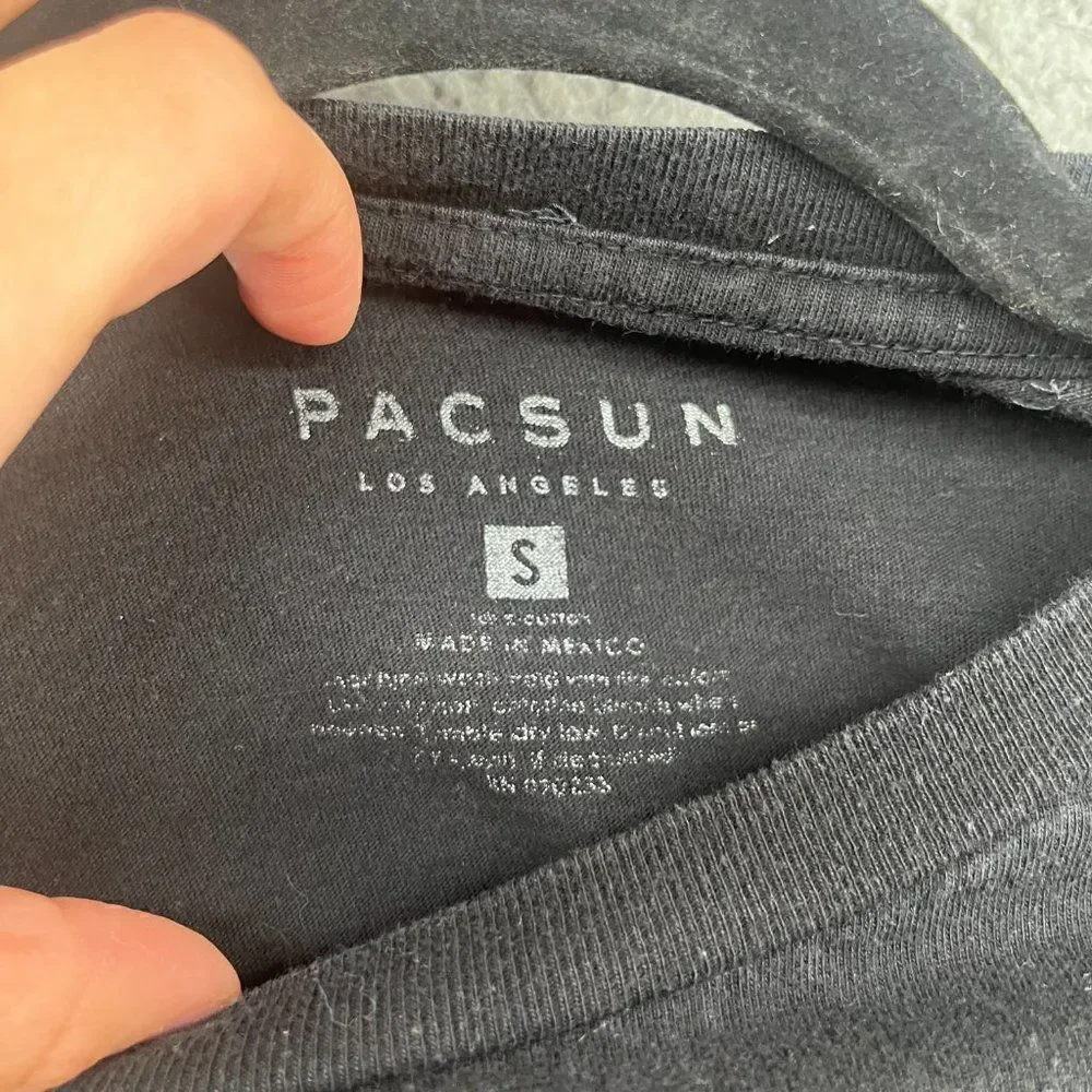 Pacsun All Is Vanity Long Sleeve T-Shirt Size Small